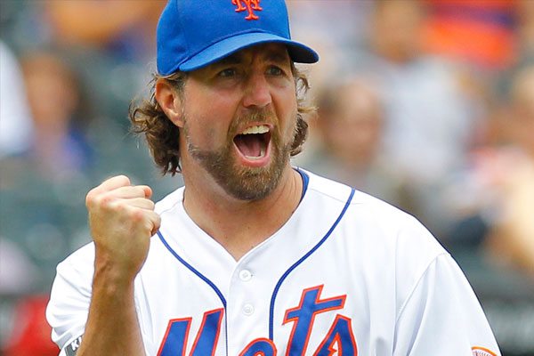 Dickey’s Knuckler through the Eye of a Catcher