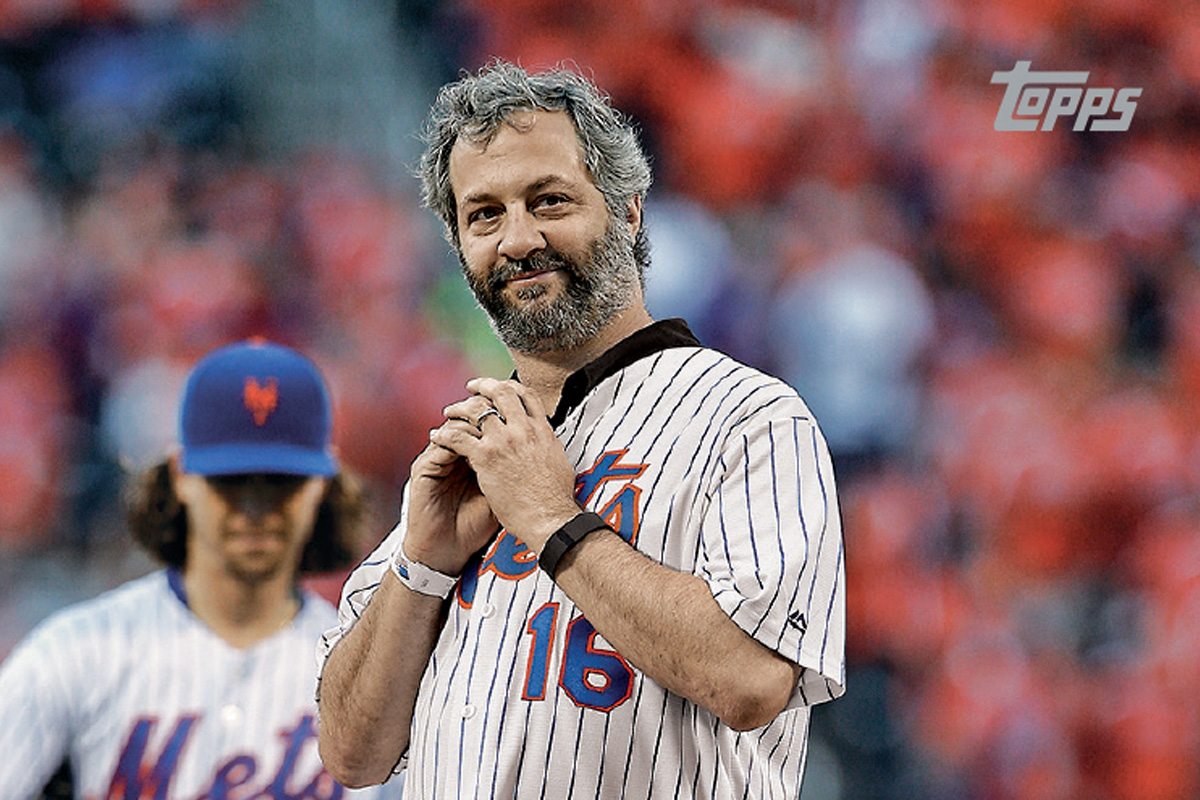 Judd Apatow ‘First Pitch’ Card In Topps 2017 Series 1